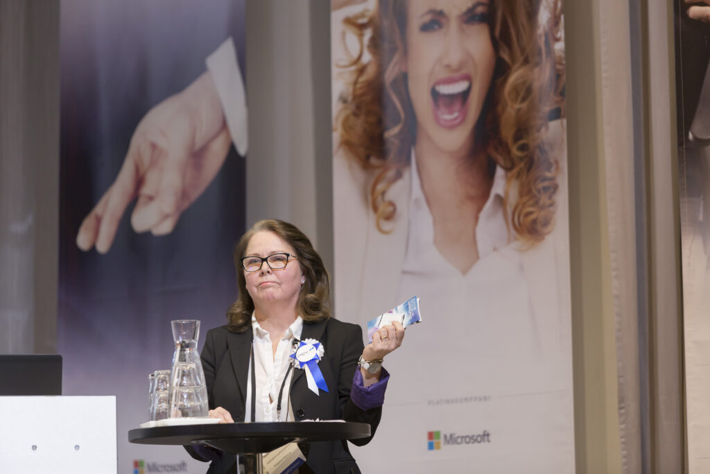 Taina Rämö-Korpinen at the Project Days